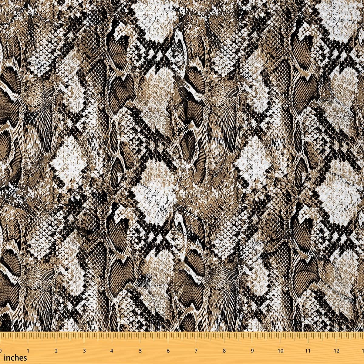 Snake Skin Pattern Fabric
