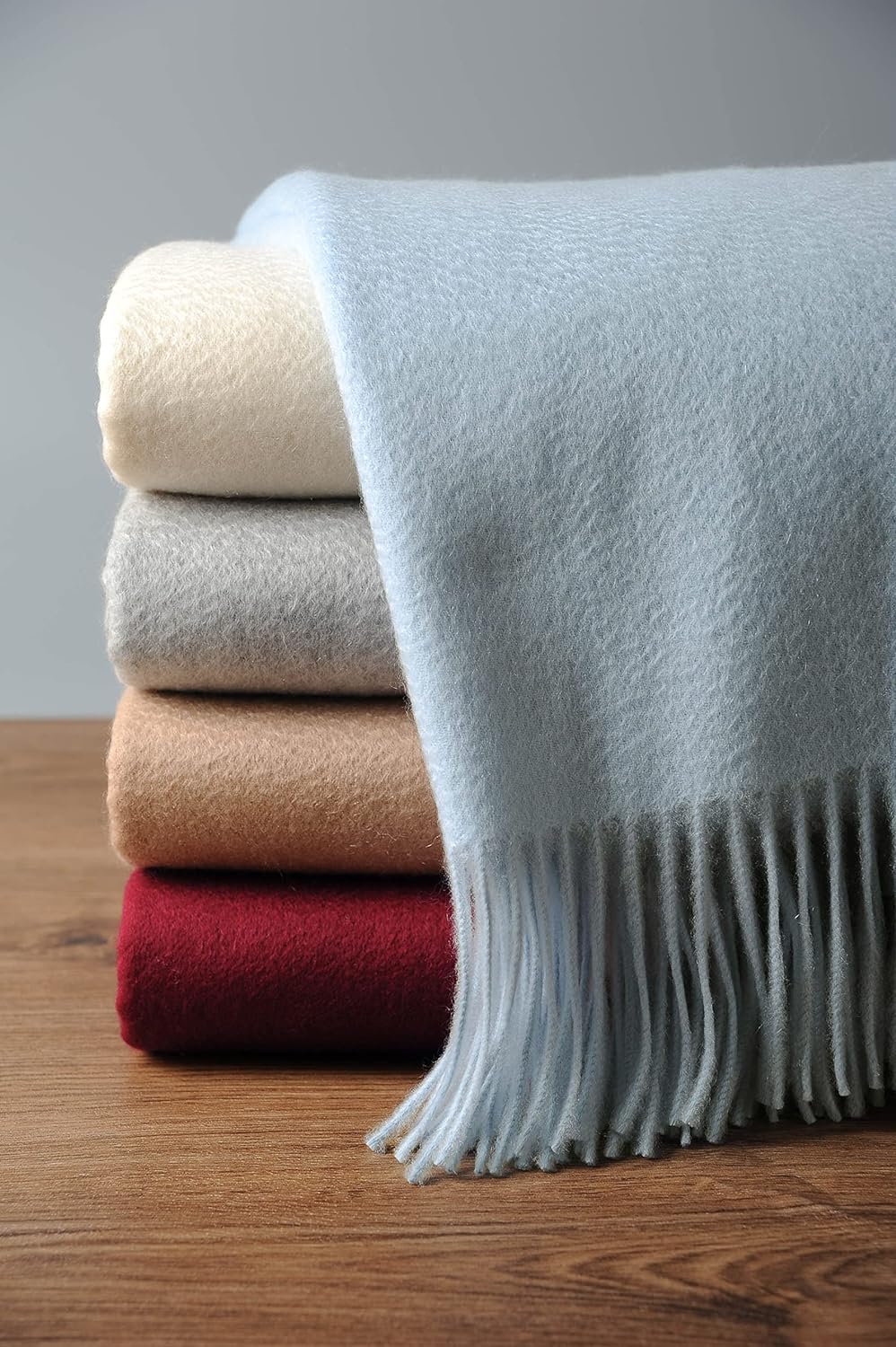 100% Pure Cashmere Throw Blanket